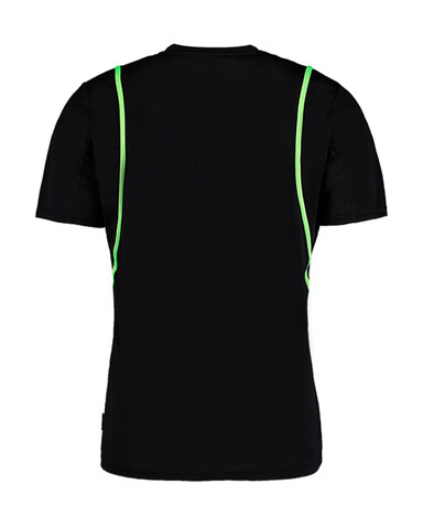 Kustom Kit Regular Fit Cooltex® Contrast Tee, Black/Black, XS bedrucken, Art.-Nr. 021111522