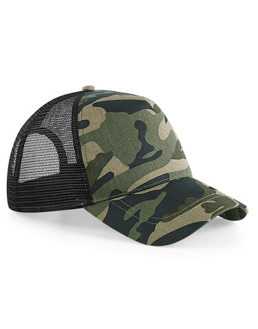 Beechfield Camo Snapback Trucker, Midnight Camo, One Size bedrucken, Art.-Nr. 023692850 Beechfield Camo Snapback Trucker, Midnight Camo, One Size bedrucken, Art.-Nr. 023692850