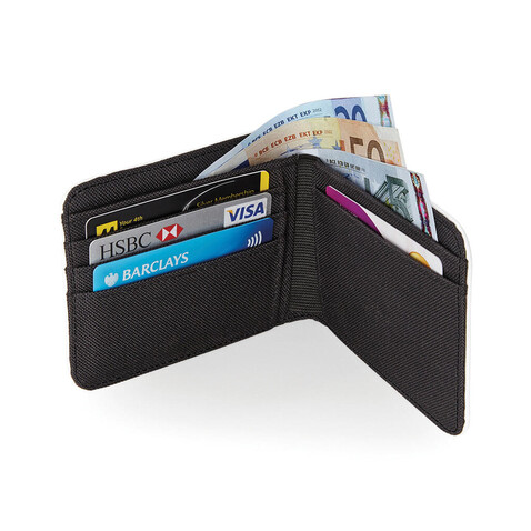 Bag Base Sublimation Wallet, Black, One Size bedrucken, Art.-Nr. 024291010 Bag Base Sublimation Wallet, Black, One Size bedrucken, Art.-Nr. 024291010