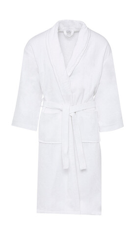 SG ACCESSORIES - TOWELS Como Velours Bath Robe, White, 2XL bedrucken, Art.-Nr. 025640007 SG ACCESSORIES - TOWELS Como Velours Bath Robe, White, 2XL bedrucken, Art.-Nr. 025640007