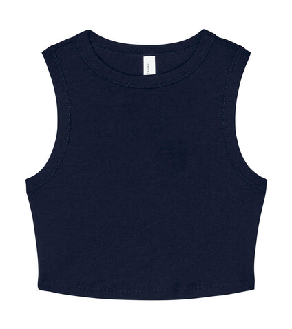 Bella Women`s Micro Rib Muscle Crop Tank, Solid Navy Blend, XS bedrucken, Art.-Nr. 026062092 Bella Women`s Micro Rib Muscle Crop Tank, Solid Navy Blend, XS bedrucken, Art.-Nr. 026062092