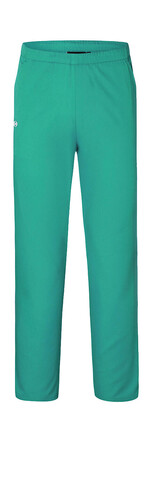 Karlowsky Slip-on Trousers Essential, Emerald Green, XS bedrucken, Art.-Nr. 026675012