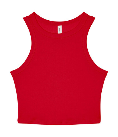 Bella Women`s Micro Rib Racer Tank, Solid Red Blend, M bedrucken, Art.-Nr. 027064024 Bella Women`s Micro Rib Racer Tank, Solid Red Blend, M bedrucken, Art.-Nr. 027064024