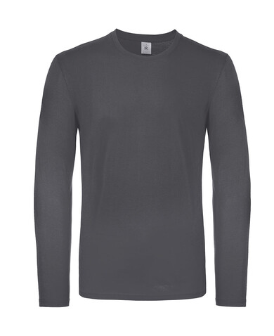 B & C #E150 LSL, Dark Grey, 3XL bedrucken, Art.-Nr. 027421288 B & C #E150 LSL, Dark Grey, 3XL bedrucken, Art.-Nr. 027421288