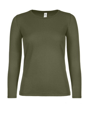 B &amp; C #E150 LSL /women, Urban Khaki, XL bedrucken, Art.-Nr. 029427366