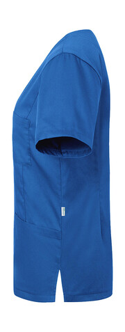 Karlowsky Ladies` Slip-on Tunic Essential Short Sl., Royal Blue, XS bedrucken, Art.-Nr. 029673082