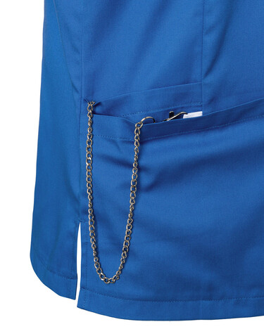 Karlowsky Ladies` Slip-on Tunic Essential Short Sl., Royal Blue, XS bedrucken, Art.-Nr. 029673082