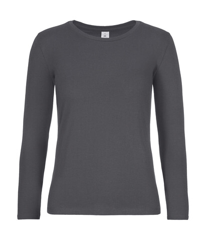 B & C #E190 LSL /women, Dark Grey, S bedrucken, Art.-Nr. 030421283 B & C #E190 LSL /women, Dark Grey, S bedrucken, Art.-Nr. 030421283