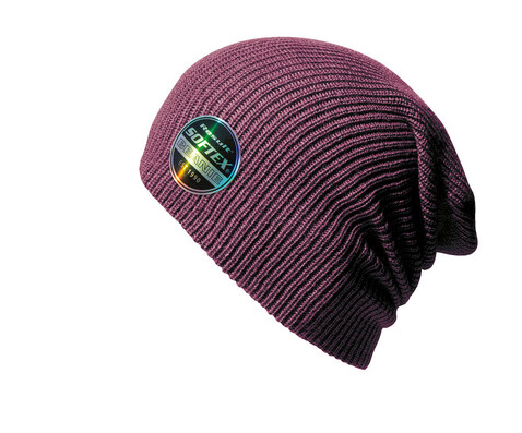 Result Caps Softex Beanie, Burgundy, One Size bedrucken, Art.-Nr. 031344480 Result Caps Softex Beanie, Burgundy, One Size bedrucken, Art.-Nr. 031344480