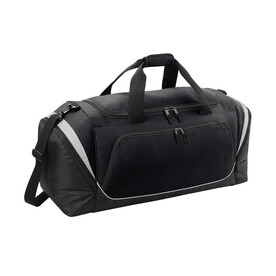 Quadra Pro Team Jumbo Kit Bag, Black/Black/Light Grey, One Size bedrucken, Art.-Nr. 032301750