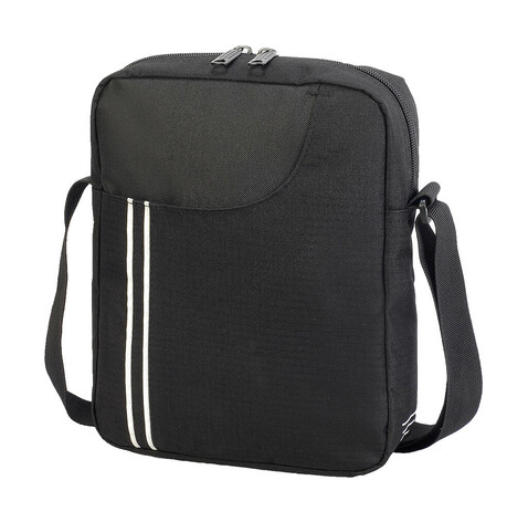 Shugon Rennes Messenger Pouch, Black/White, One Size bedrucken, Art.-Nr. 032381500 Shugon Rennes Messenger Pouch, Black/White, One Size bedrucken, Art.-Nr. 032381500