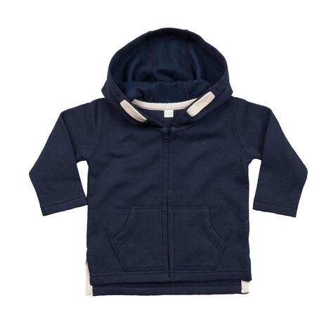 BabyBugz Baby Hoodie, Nautical Navy, 2-3 yrs bedrucken, Art.-Nr. 032472016