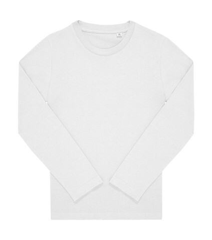 B & C #E150 LSL T-Shirt /kids, White, 5/6 (110/116) bedrucken, Art.-Nr. 037420004 B & C #E150 LSL T-Shirt /kids, White, 5/6 (110/116) bedrucken, Art.-Nr. 037420004