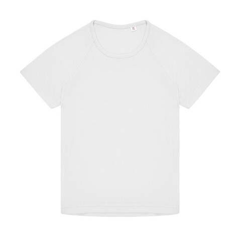 B &amp; C Active T /kids, White, 5/6 (110/116) bedrucken, Art.-Nr. 038420004