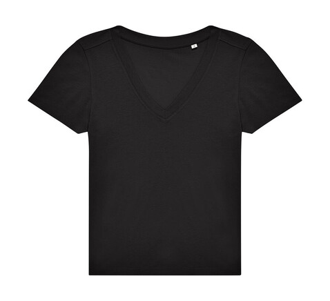 B &amp; C #E150 V T-Shirt /women, Black, XL bedrucken, Art.-Nr. 040421015