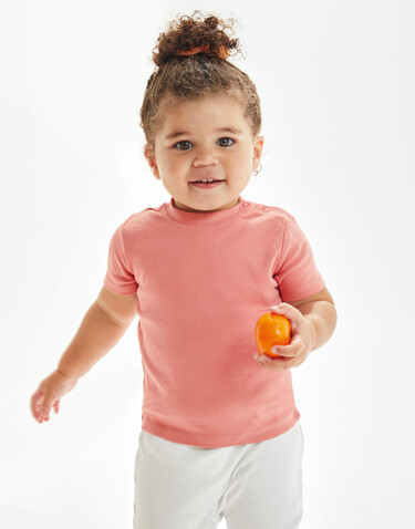 BabyBugz Baby T-Shirt, Cobalt Blue Organic, 18-24 bedrucken, Art.-Nr. 047473195