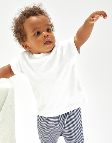 BabyBugz Baby T-Shirt, Cobalt Blue Organic, 18-24 bedrucken, Art.-Nr. 047473195