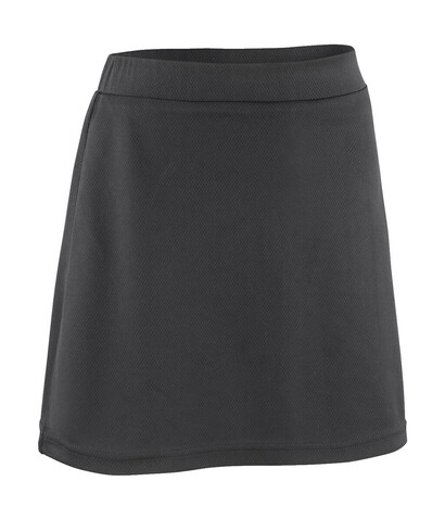 Result Spiro Junior Skort, Black, S (5-6, 116) bedrucken, Art.-Nr. 048331013