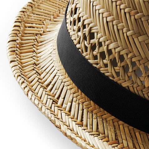 Beechfield Straw Summer Trilby, Natural, S/M bedrucken, Art.-Nr. 049690081 Beechfield Straw Summer Trilby, Natural, S/M bedrucken, Art.-Nr. 049690081