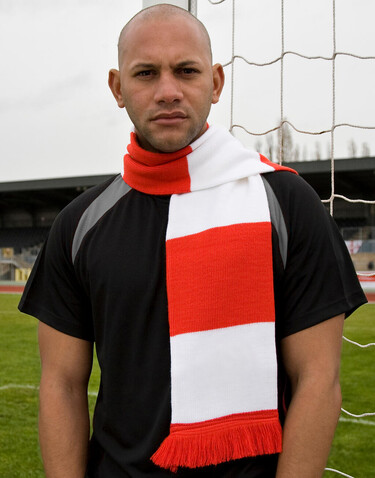 Result Team Scarf, White/Navy, One Size bedrucken, Art.-Nr. 051330520