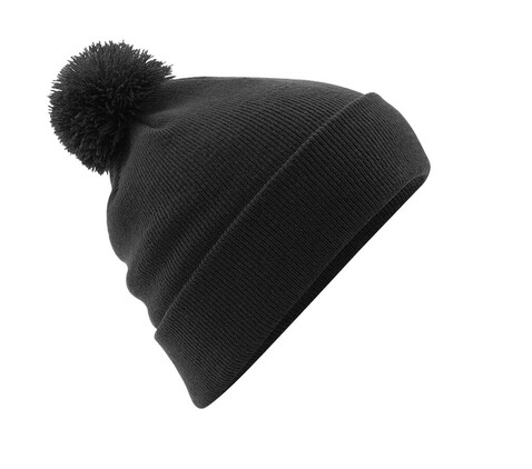 Beechfield Original Pom Pom Beanie, Black, One Size bedrucken, Art.-Nr. 056691010 Beechfield Original Pom Pom Beanie, Black, One Size bedrucken, Art.-Nr. 056691010