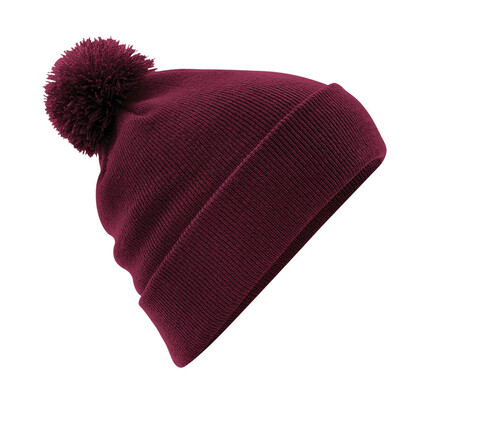 Beechfield Original Pom Pom Beanie, Burgundy, One Size bedrucken, Art.-Nr. 056694480 Beechfield Original Pom Pom Beanie, Burgundy, One Size bedrucken, Art.-Nr. 056694480