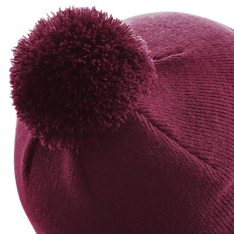 Beechfield Original Pom Pom Beanie, Black, One Size bedrucken, Art.-Nr. 056691010 Beechfield Original Pom Pom Beanie, Black, One Size bedrucken, Art.-Nr. 056691010