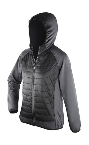 Result Women`s Zero Gravity Jacket, Black/Grey, 2XS bedrucken, Art.-Nr. 057331591