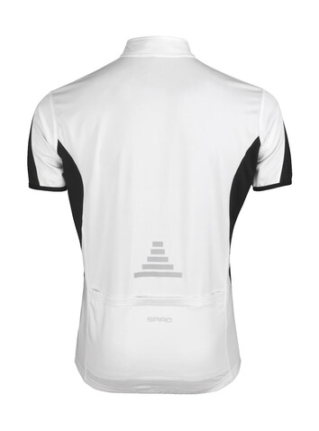 Result Bike Full Zip Top, White/Black, L bedrucken, Art.-Nr. 064330565 Result Bike Full Zip Top, White/Black, L bedrucken, Art.-Nr. 064330565
