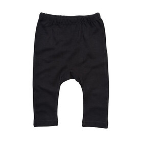 BabyBugz Baby Plain Leggings, Black, 3-6 bedrucken, Art.-Nr. 064471012