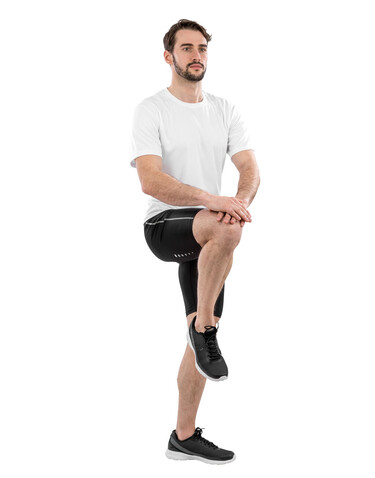 Result Men`s Bodyfit Base Layer Shorts, Black, M/L bedrucken, Art.-Nr. 066331014