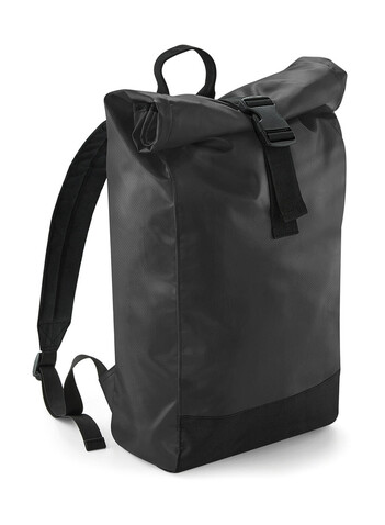Bag Base Tarp Roll Top Backpack, Black, One Size bedrucken, Art.-Nr. 070291010 Bag Base Tarp Roll Top Backpack, Black, One Size bedrucken, Art.-Nr. 070291010