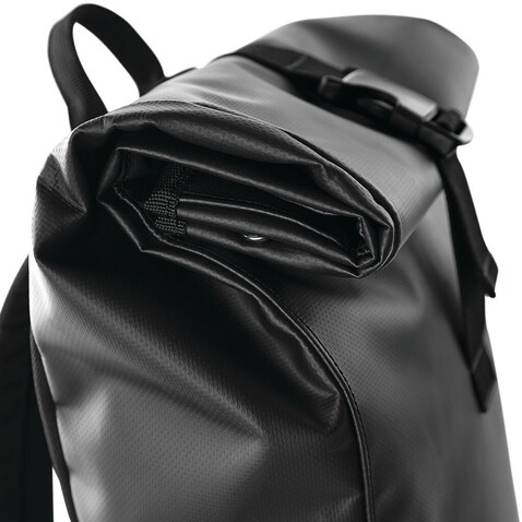Bag Base Tarp Roll Top Backpack, Black, One Size bedrucken, Art.-Nr. 070291010 Bag Base Tarp Roll Top Backpack, Black, One Size bedrucken, Art.-Nr. 070291010