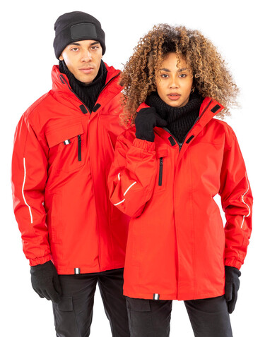 Result Printable 3-in-1 Transit Jacket, Red, L bedrucken, Art.-Nr. 071334005