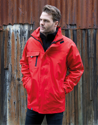 Result Printable 3-in-1 Transit Jacket, Red, M bedrucken, Art.-Nr. 071334004