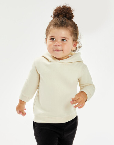 BabyBugz Baby Essential Hoodie, Heather Grey Melange, 18-24 bedrucken, Art.-Nr. 073471265
