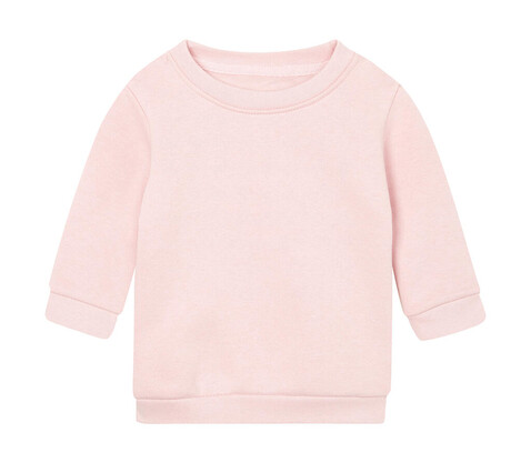 BabyBugz Baby Essential Sweatshirt, Soft Pink, 6-12 bedrucken, Art.-Nr. 074474263