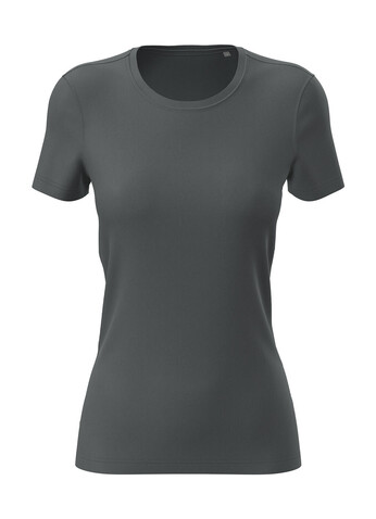 Stedman Sports-T Women, Slate Grey, L bedrucken, Art.-Nr. 076051225