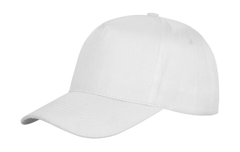 Result Caps Houston 5-Panel Printers Cap, White, One Size bedrucken, Art.-Nr. 080340000