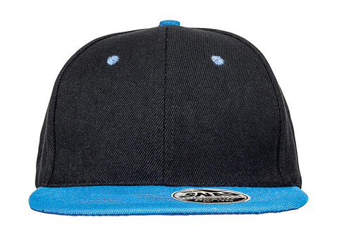 Result Caps Bronx Original Flat Peak Dual Color, Black/Purple, One Size bedrucken, Art.-Nr. 082341680