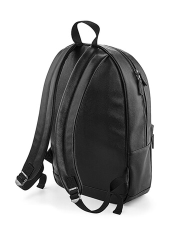 Bag Base Faux Leather Fashion Backpack, Black, One Size bedrucken, Art.-Nr. 083291010 Bag Base Faux Leather Fashion Backpack, Black, One Size bedrucken, Art.-Nr. 083291010