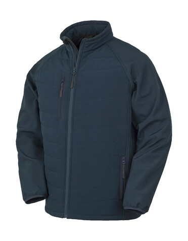 Result Compass Padded Softshell, Navy/Navy, S bedrucken, Art.-Nr. 084332483