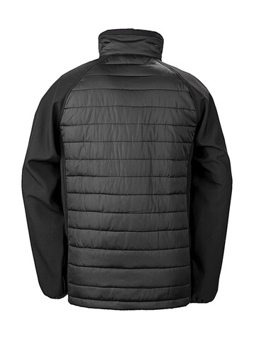 Result Compass Padded Softshell, Navy/Yellow, M bedrucken, Art.-Nr. 084332724
