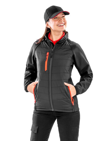 Result Compass Padded Softshell, Navy/Yellow, M bedrucken, Art.-Nr. 084332724
