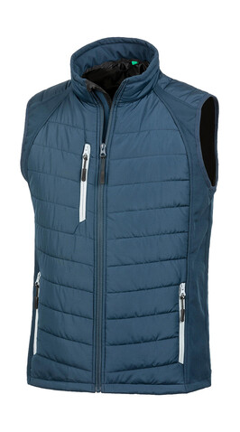 Result Compass Padded Softshell Gilet, Navy/Grey, M bedrucken, Art.-Nr. 085332744 Result Compass Padded Softshell Gilet, Navy/Grey, M bedrucken, Art.-Nr. 085332744