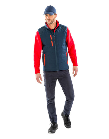 Result Compass Padded Softshell Gilet, Black/Grey, XS bedrucken, Art.-Nr. 085331512 Result Compass Padded Softshell Gilet, Black/Grey, XS bedrucken, Art.-Nr. 085331512