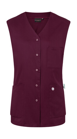 Karlowsky Sleeveless Ladies` Tunic Essential, White, 34 bedrucken, Art.-Nr. 089670000