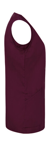 Karlowsky Sleeveless Ladies` Tunic Essential, Aubergine, 34 bedrucken, Art.-Nr. 089674450