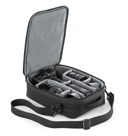 Quadra Padded Camera Organiser, Black, One Size bedrucken, Art.-Nr. 097301010 Quadra Padded Camera Organiser, Black, One Size bedrucken, Art.-Nr. 097301010