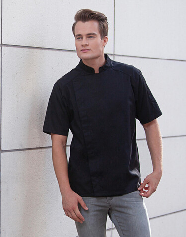 Karlowsky Short-Sleeve Chef Jacket Modern-Look, White, 58 (XL) bedrucken, Art.-Nr. 097670006